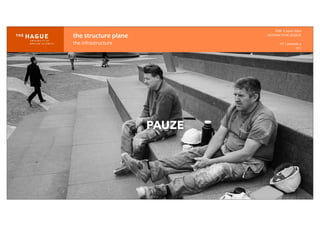 PAUZE
Sectorinstituut	
  Openbare	
  Bibliotheken
Steunpunt	
  Volwassenen	
  Educatie
8	
  mei	
  2014	
  	
  	
  |	
  	
  	
  Utrecht	
  
IDM-­‐	
  E	
  open	
  data
INTERACTION	
  DESIGN
HT	
  1	
  periode	
  4
HCI
the	
  structure	
  plane
the	
  infrastructure
 