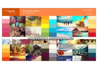 INLEVEREN MOODBOARD
Sectorinstituut	
  Openbare	
  Bibliotheken
Steunpunt	
  Volwassenen	
  Educatie
8	
  mei	
  2014	
  	
  	
  |	
  	
  	
  Utrecht	
  
IDM-­‐	
  E	
  open	
  data
INTERACTION	
  DESIGN
HT	
  1	
  periode	
  4
HCI
the	
  structure	
  plane
the	
  infrastructure
 