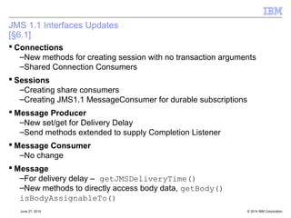 Architecture & Simplified API 
[§2] 
 Overall messaging architecture still the same 
 Best practices all the same 
 Sti...