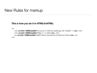 HTML5 - techMaine Presentation 5/18/09