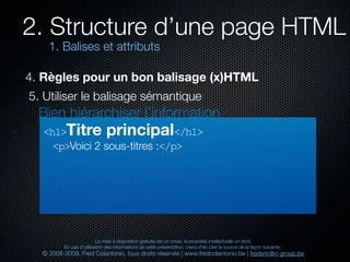 Html et xhtml