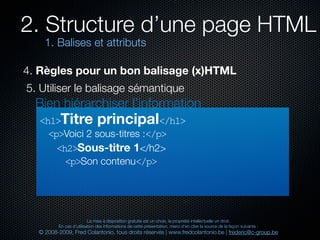 Html et xhtml