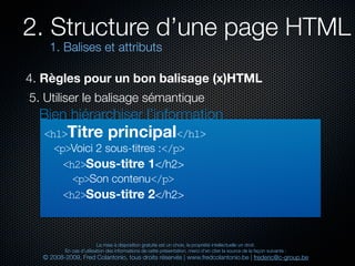 Html et xhtml