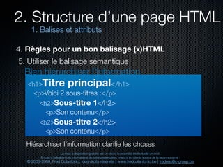 Html et xhtml