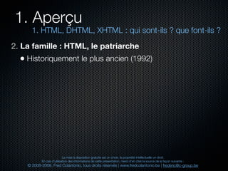 Html et xhtml