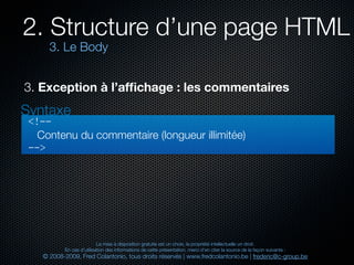 Html et xhtml