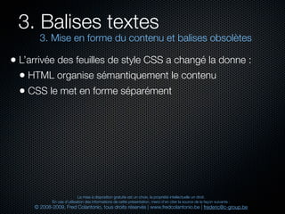 Html et xhtml