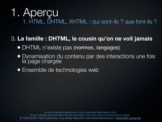 Html et xhtml