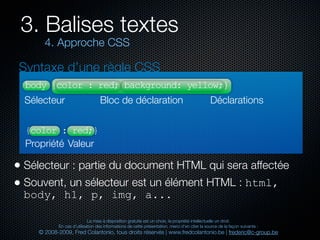 Html et xhtml