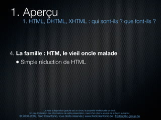Html et xhtml