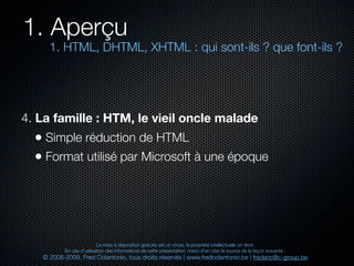 Html et xhtml