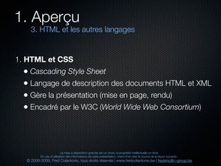 Html et xhtml