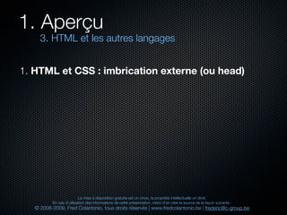 Html et xhtml