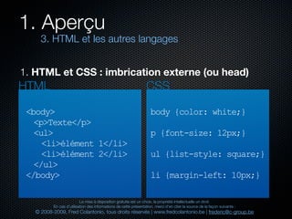 Html et xhtml