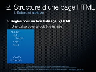 Html et xhtml
