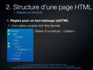 Html et xhtml