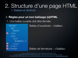 Html et xhtml