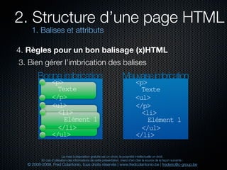 Html et xhtml