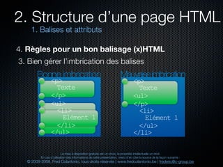 Html et xhtml