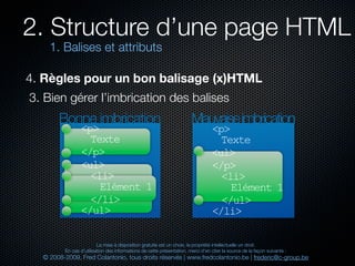 Html et xhtml