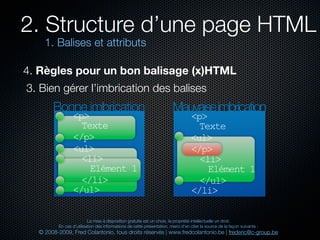 Html et xhtml