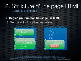 Html et xhtml