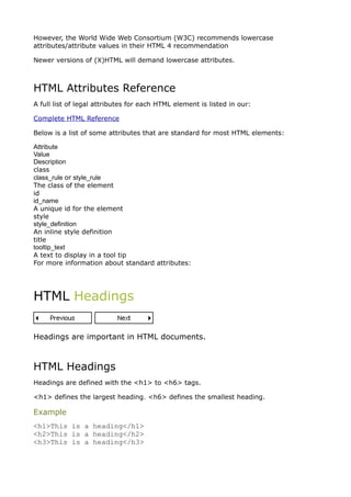 Html | DOC