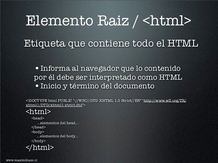 HTML ¿qué es y para que sirve?