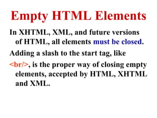 HTML Introduction | PPT