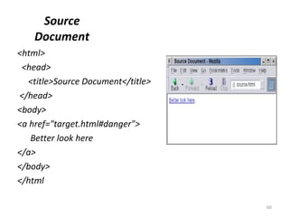 Source Document <ul><li><html> </li></ul><ul><li><head> </li></ul><ul><li><title>Source Document</title> </li></ul><ul><li...