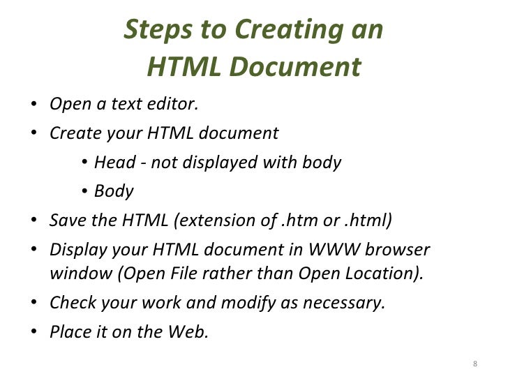 Html