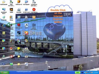 10 
Double Click 
on the 
Internet 
Explorer 
button 
Satish Chandra 
 