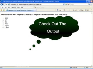 54 
Check Out The 
Output 
Satish Chandra 
 