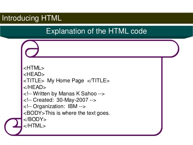 Learn HTML Step By Step