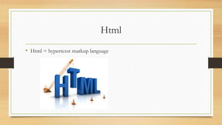 Html | PPTX