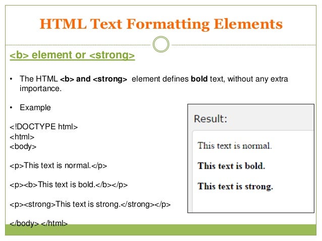 Basic Html Knowledge for students