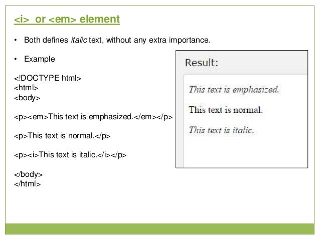 Basic Html Knowledge for students