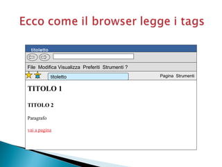 Html TAGS 2 | PPT
