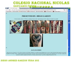 EDIFICAMOS FUTURO
COLEGIO NACIONAL NICOLAS
ESGUERRRA
DIEGO ANDRES GARZON VEGA 905
 