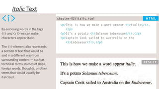 Italic Text
 