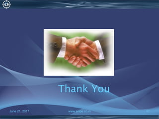 Thank You
June 21, 2017 www.snipe.co.in 82
 
