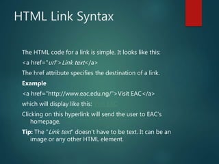 Introduction to Html | PPTX