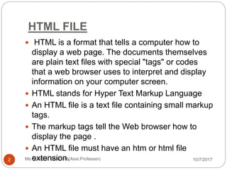 Html | PPTX