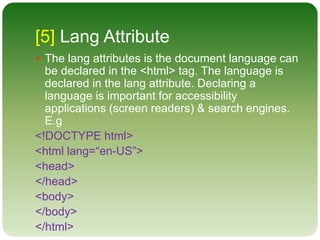 Html | PPTX