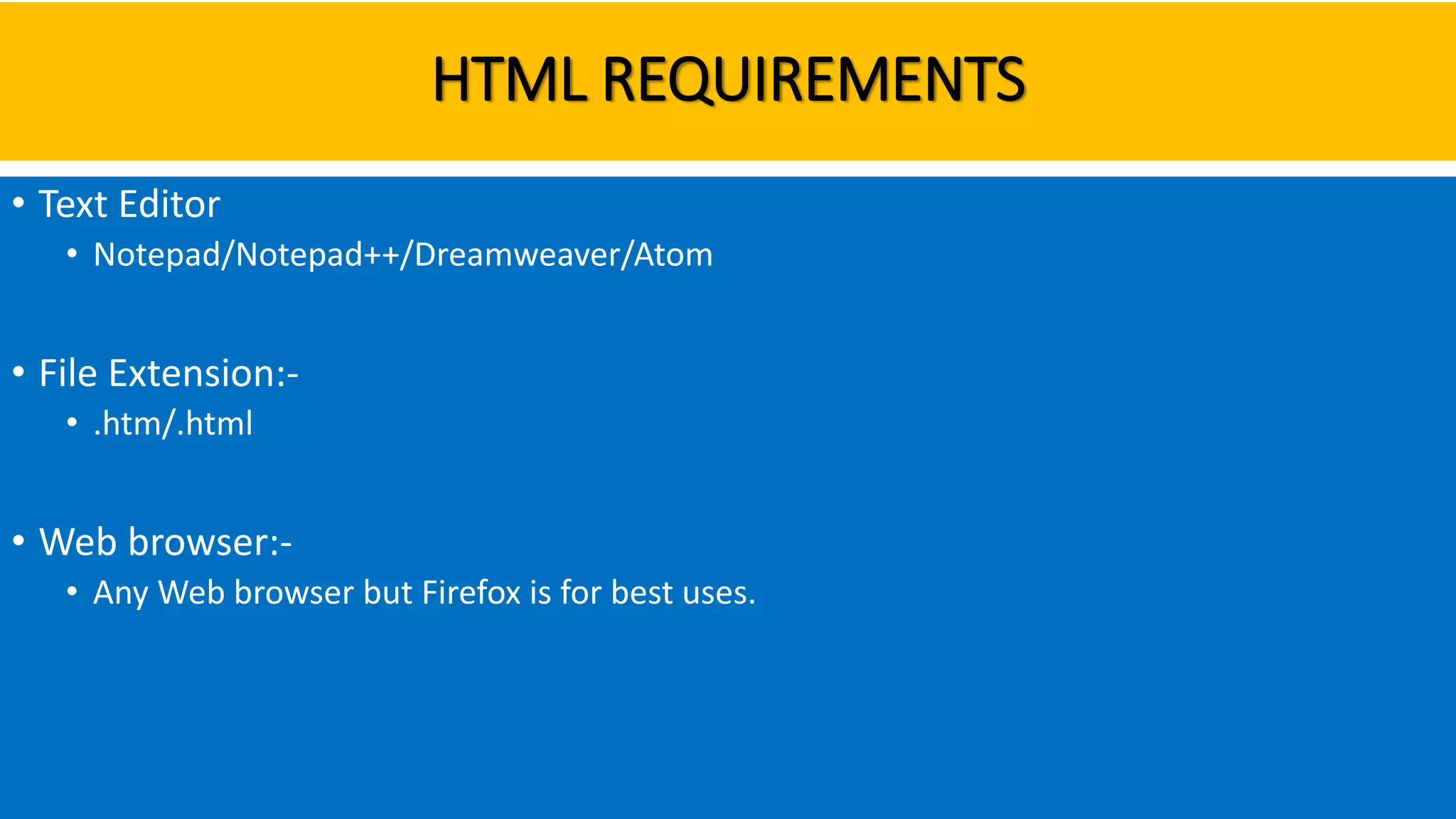 Html notes with Examples | PPTX