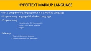 Html notes with Examples | PPTX