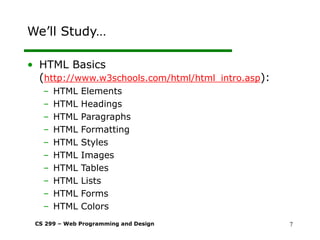 HTML5 and CSS Tutorial For Beginners | PPT | Web Design and HTML | Internet