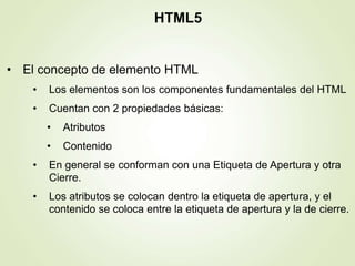 Componentes Html HTML.ppt