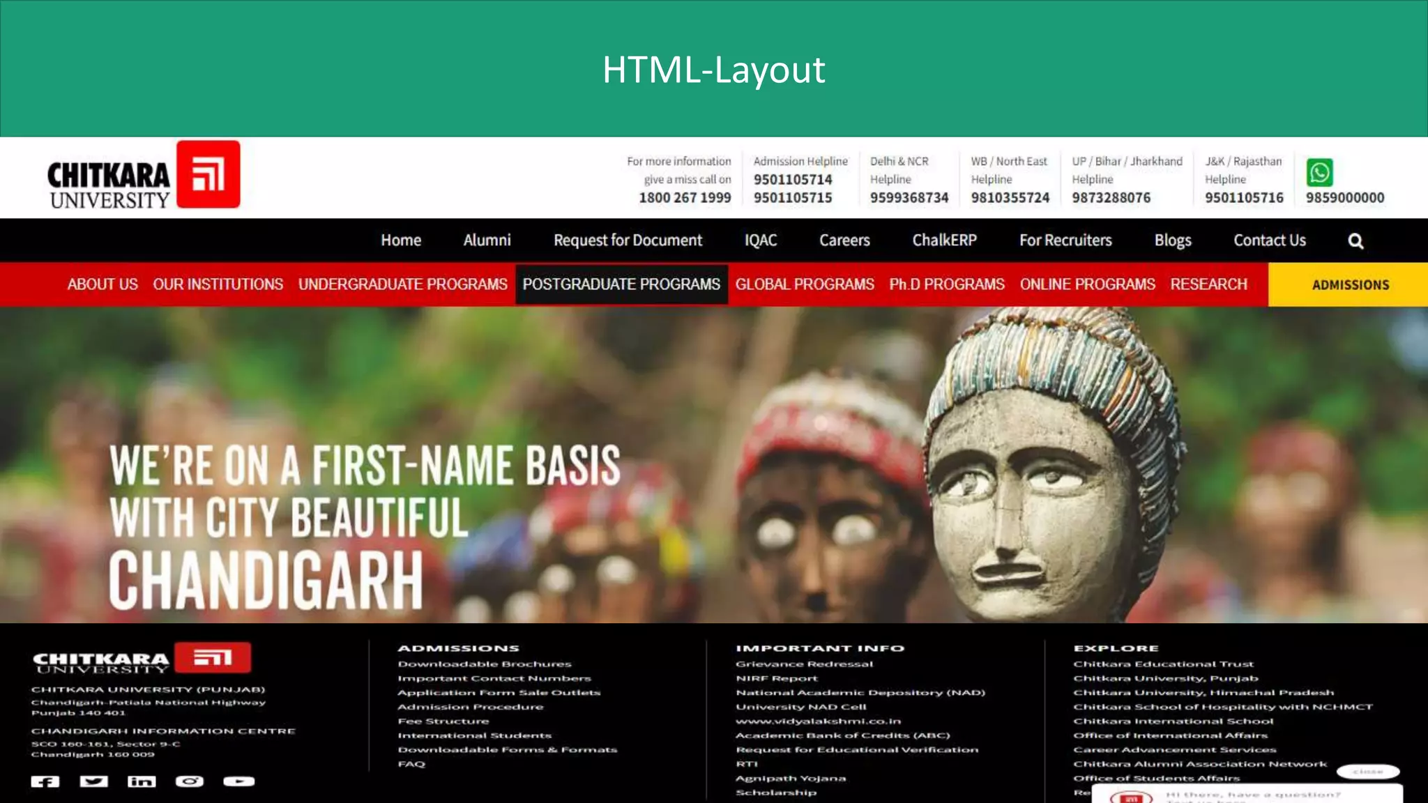 HTML-Layout
 