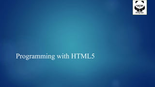 Introduction to HTML with syntax and tags.pptx